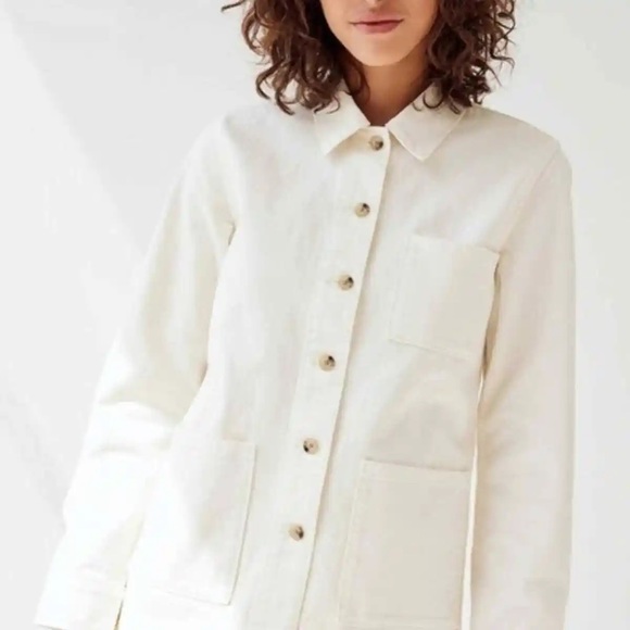 Aritzia wilfred birch Abigail shirt jacket size xs xsmall preloved - Picture 8 of 13